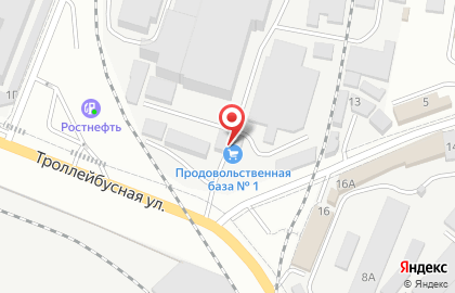 Склад-магазин в Ростове-на-Дону на карте