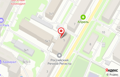 Обслуживающая компания Российский Речной Регистр на карте