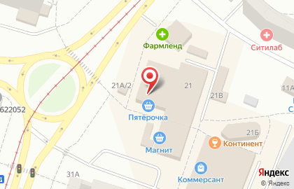 Банкомат Авангард на улице Новой Зари на карте