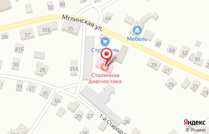 Медицинская лаборатория ДиаЛаб в Почепе на карте