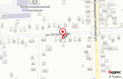 ООО Сервис плюс на улице Островского на карте