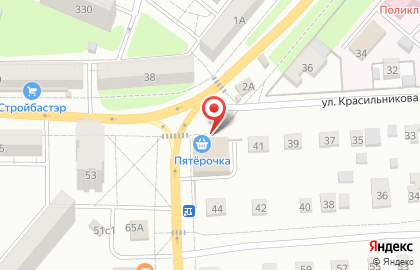 Салон Мебель Град на улице Красильникова на карте