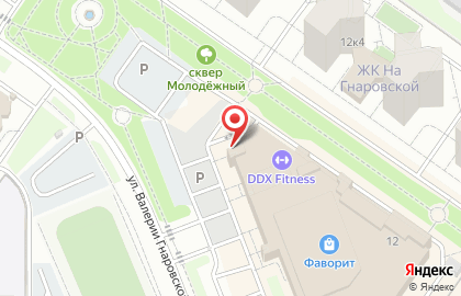 Магазин эротических товаров Штучки-Дрючки на улице Валерии Гнаровской на карте