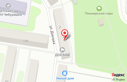 Автошкола ДОСААФ, автошкола в Сыктывкаре на карте