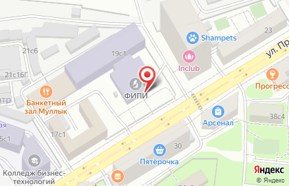 Федеральное государственное автономное научное учреждение "Центр информационных технологий и систем органов исполнительной власти" (ФГАНУ ЦИТиС) на карте