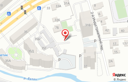 Автостоянка в Красноярске на карте