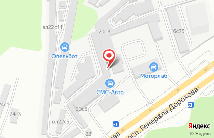 Интернет-магазин Полазаем на улице Дорохова на карте