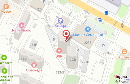 Автостоянка в Воронеже на карте