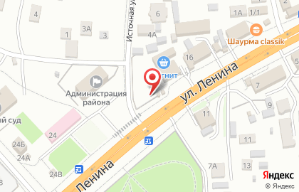 Синюха на карте
