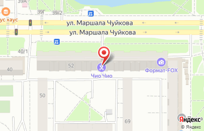 Ветеринарная клиника АбсолютВет на улице Чуйкова на карте