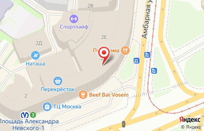 Компания по аренде автомобилей Alarm Rent на площади Александра Невского на карте