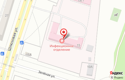 Больница Тольяттинская городская клиническая больница №5 в Комсомольском районе на карте