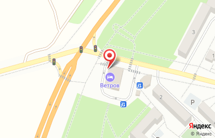 Отель Ветров на карте