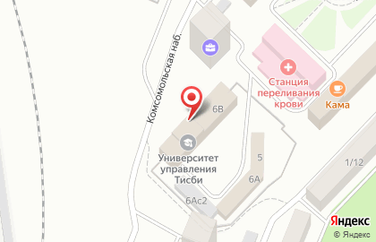 Фитнес-клуб в Казани на карте