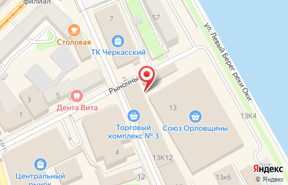 Магазин кондитерских изделий Сластёна на Черкасской улице на карте