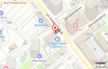 ООО Элита на улице Санфировой на карте