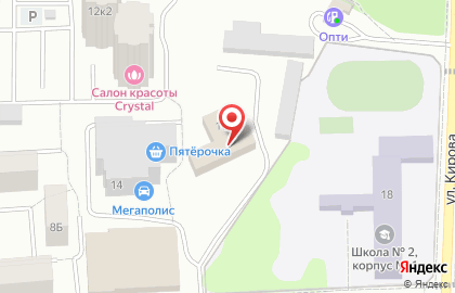 Массажный салон Массаж в Ивантеевке на карте