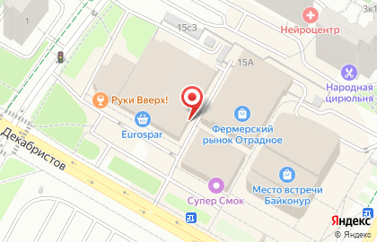 Московская правда на карте