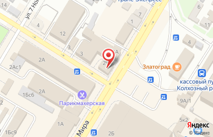 Магазин Красное & Белое на улице Ивлева на карте
