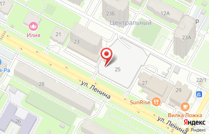 Частная пивоварня Крафт Хаус на улице Ленина на карте