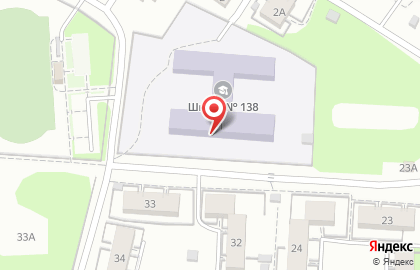 Средняя общеобразовательная школа №138 на Завкомовской улице на карте