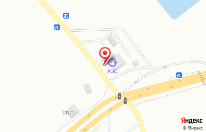 АЗС в Красноярске на карте