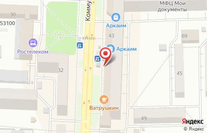 Универсальный комплекс Аркаим на карте