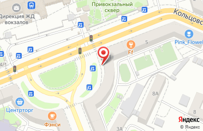 Магазин автотоваров Автоспутник в Центральном районе на карте