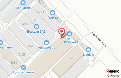 Кафе-столовая Сытый Дядя на карте