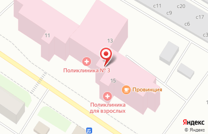 Страховая компания СОГАЗ-Мед на Надеждинской улице на карте