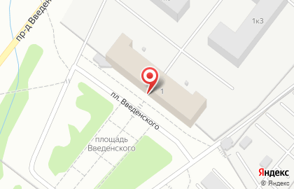 Банкомат Возрождение на улице Введенского во Фрязино на карте