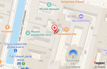 Военторг в Санкт-Петербурге на карте