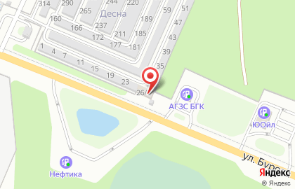 Шиномонтажная мастерская в Бежицком районе на карте