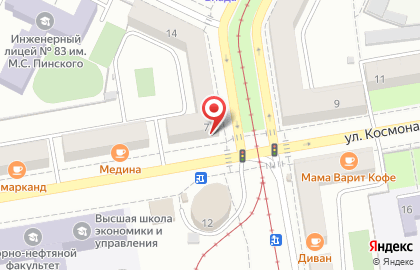 Ателье Пушинка в Орджоникидзевском районе на карте