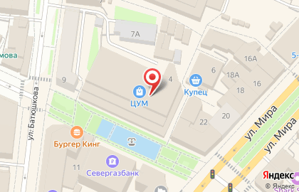 Магазин бижутерии Флёр на Благовещенской улице на карте