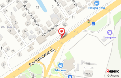 Транспортная компания ПЭК на Ростовском Шоссе на карте
