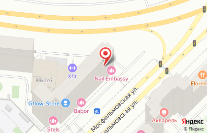 Строительная компания Армада на Мосфильмовской улице на карте