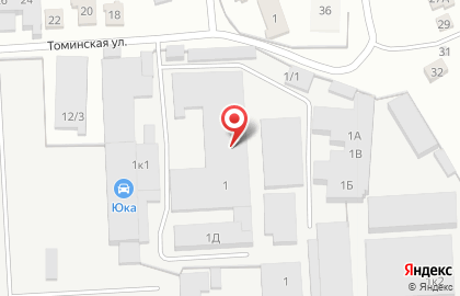 ООО Колорит на Томинской улице на карте