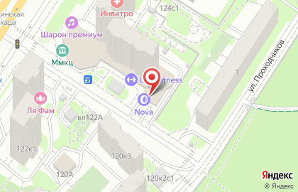 Автомойка Nova на метро Бабушкинская на карте