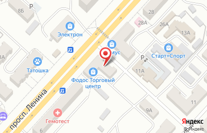 Центр слуховых аппаратов Аудионорма на проспекте Ленина на карте