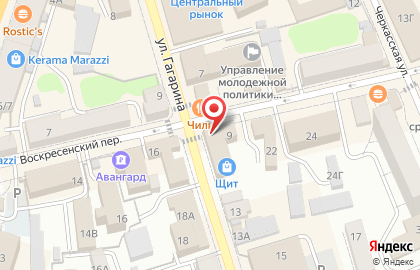 Щит, ООО на улице Гагарина на карте