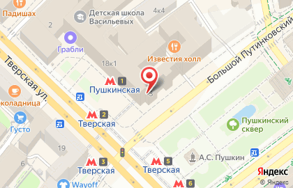 DeSheli на Пушкинской набережной на карте