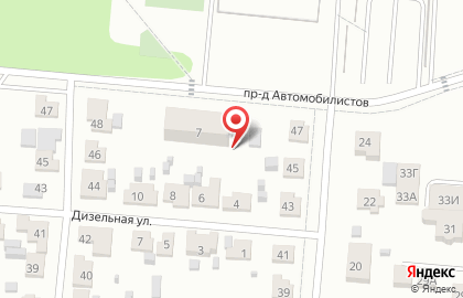 Продовольственный магазин ТВТ на карте