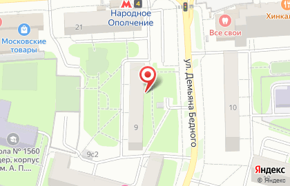 Tropicana Moscow на карте