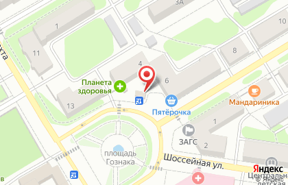 Евросеть, сеть салонов связи на Большевистской улице на карте