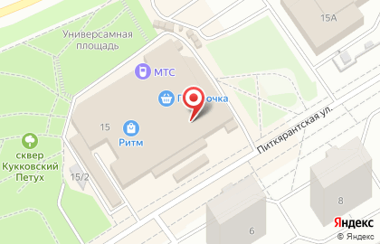 Компьютерная сеть Сампо.ру в Петрозаводске на карте