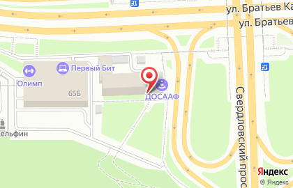 Межевой центр ГеоСервис в Калининском районе на карте