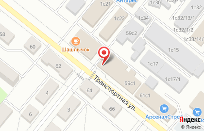 Похоронный торговый дом Забота на карте