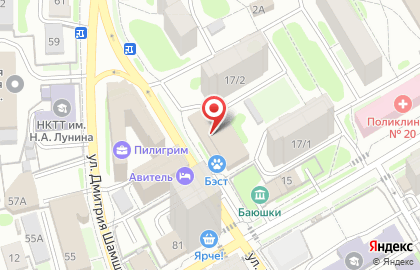 Банкомат Сбербанк России на улице 1905 Года, 11 на карте