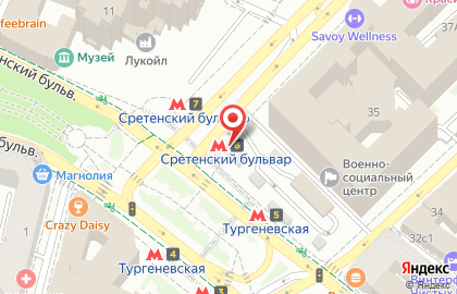 Магазин Минипорт на Тургеневской площади на карте